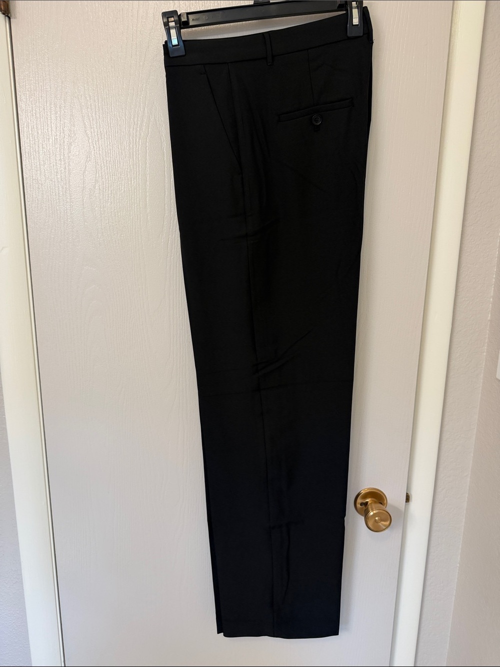 Banana Republic Black Straight-Leg Women's Dress Pants